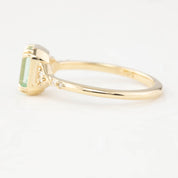 Agatha Ring - 1.06ct Mint Tourmaline (One of a kind)