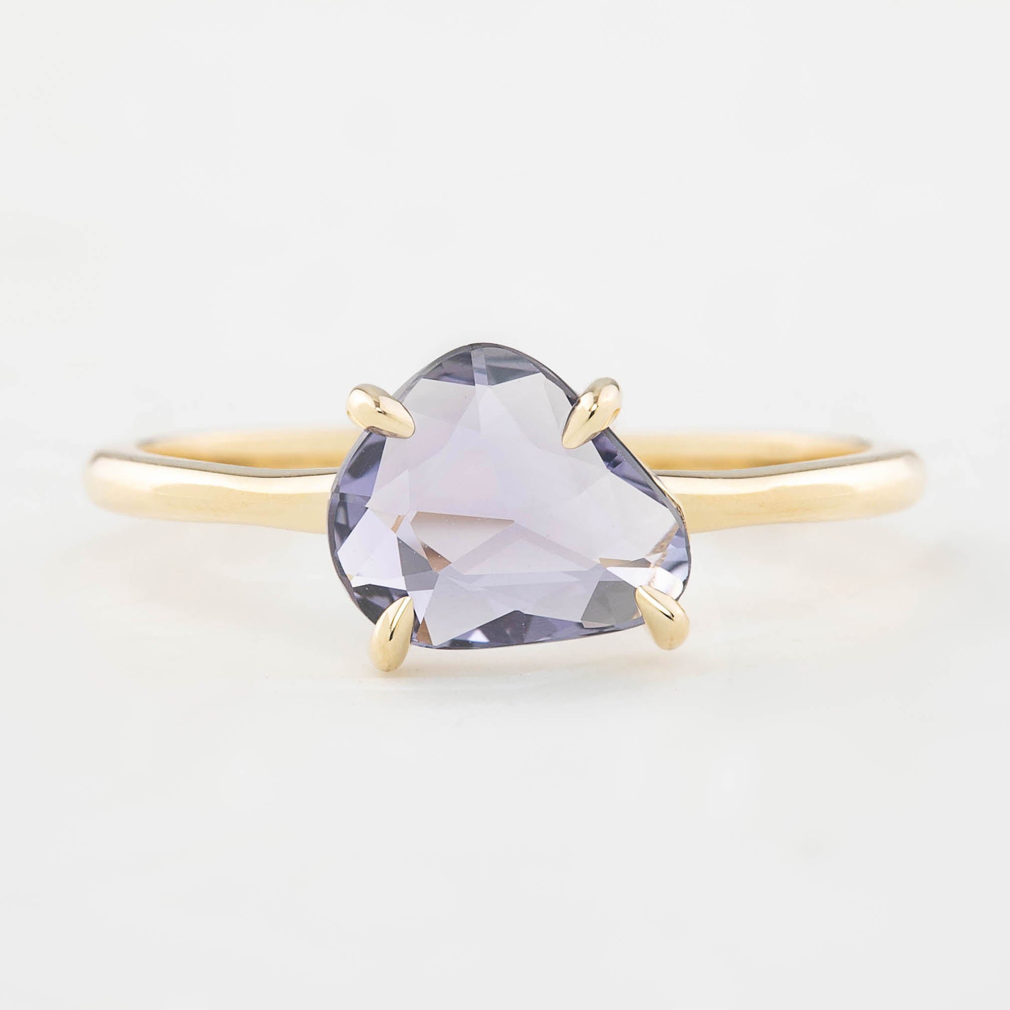 Lisa Ring - 1.25ct Unheated Organic Cut Blue Sapphire (One of a kind)
