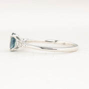 Estel Fleur Ring, 0.90ct Montana Sapphire