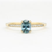 Maria Ring, 0.82ct Montana Sapphire