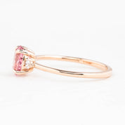 【即日配送】エミリーリング・0.98ct・ピンクスピネル・K14RG