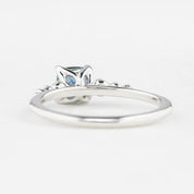 Estel Fleur Ring, 0.72ct Montana Sapphire