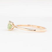 【即日配送】サラリング ・1.15ct・非加熱マダガスカル産グリーンサファイア・K14RG