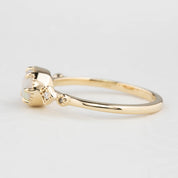 Stella Ring 0.30ct Rainbow Opal, 14K Yellow Gold (One of a kind)