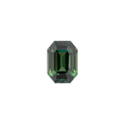 2.1ct Emerald Cut Green Madagascar Sapphire SF228