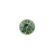 1.62ct Round Cut Light Blue Green Madagascar Sapphire SR219