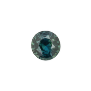 2.45ct Round Cut Blue Green Madagascar Sapphire SR217