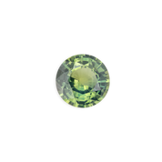 2.03ct Round Cut Parti Blue Green Madagascar Sapphire SR220