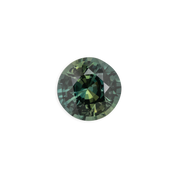 2.9ct Round Cut Blue Green Madagascar Sapphire SR218