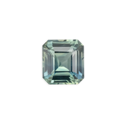 3.36ct Radiant Cut Parti Blue Green Madagascar Sapphire SF227