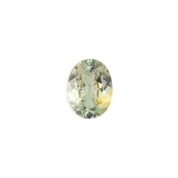 1.53ct Oval Cut Parti Green Yellow Montana Sapphire SO331