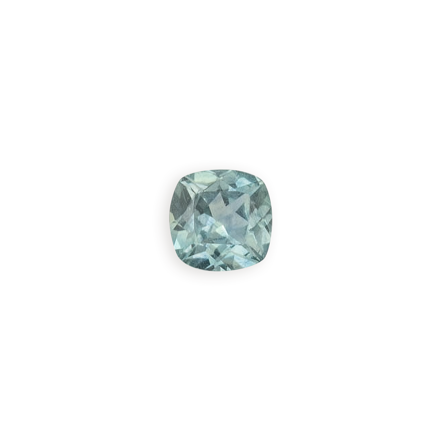 0.9ct Cushion Cut Light Blue Montana Sapphire SF028
