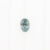 0.93ct Oval Cut Light Teal Blue Green Montana Sapphire