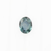 1.09ct Oval Cut Ocean Blue Green Montana Sapphire