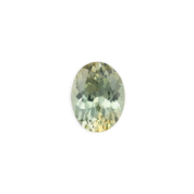 2.2ct Oval Cut Parti Aqua Green Yellow Montana Sapphire SO210