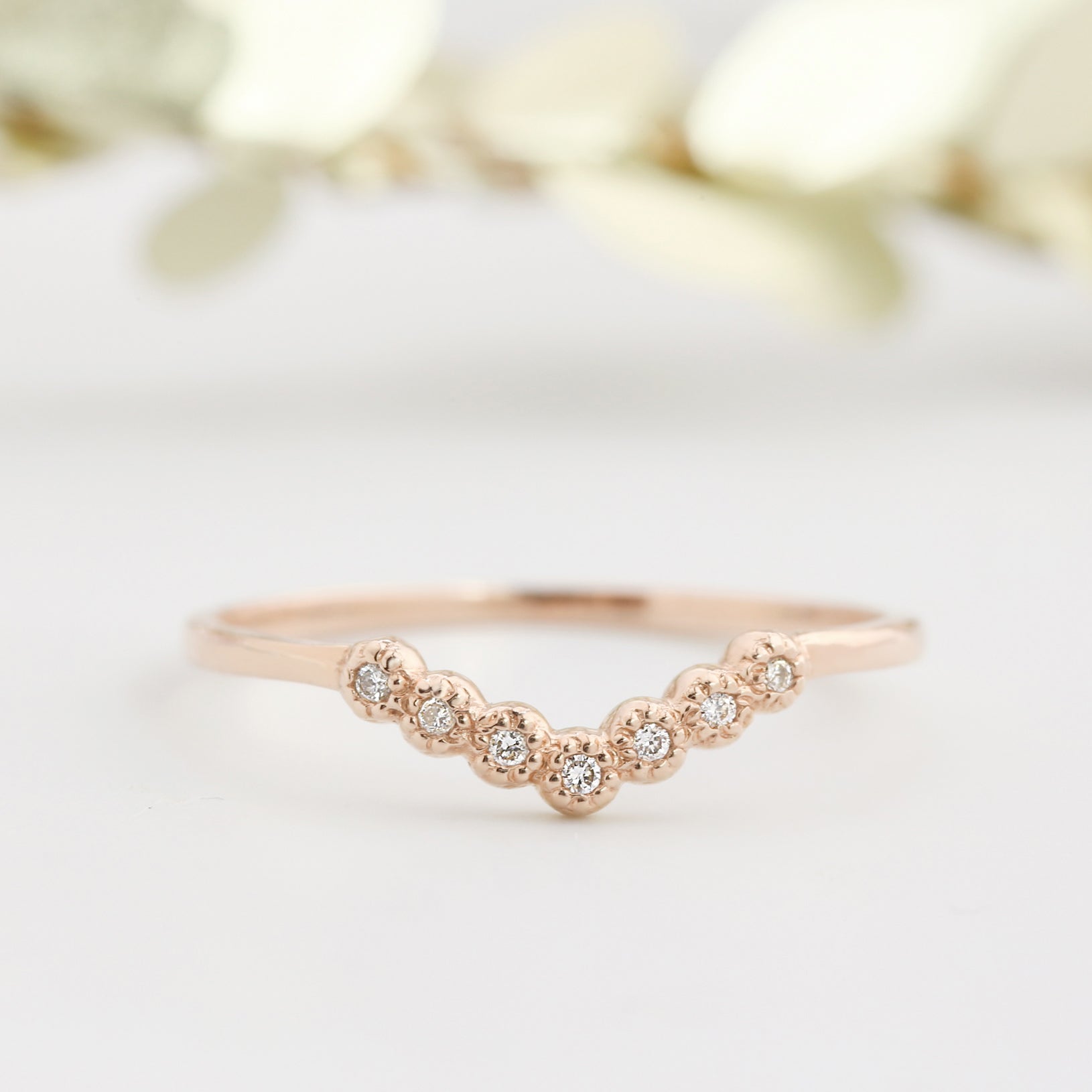 ダリア カーブ リング Dahlia Curved Ring