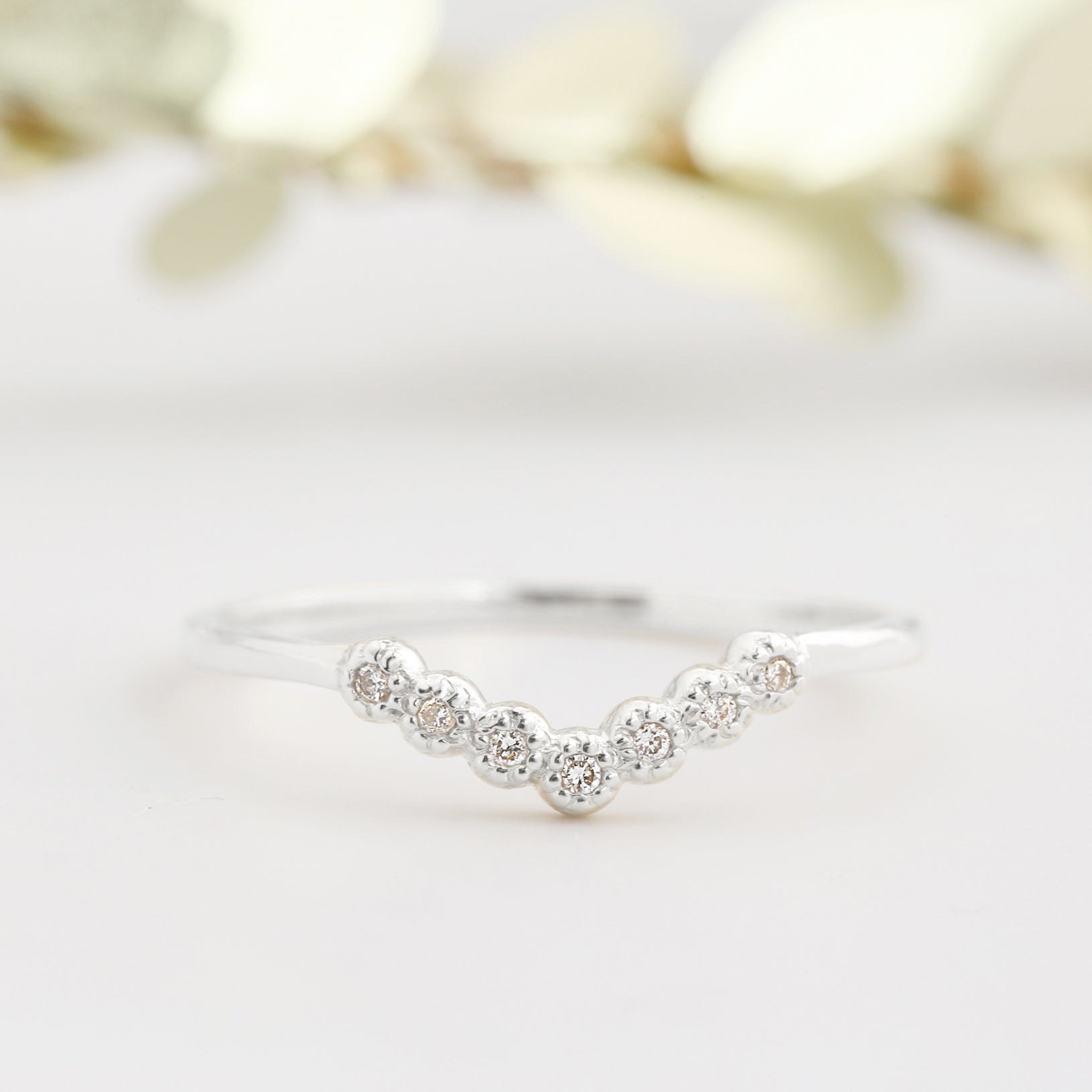 ダリア カーブ リング Dahlia Curved Ring