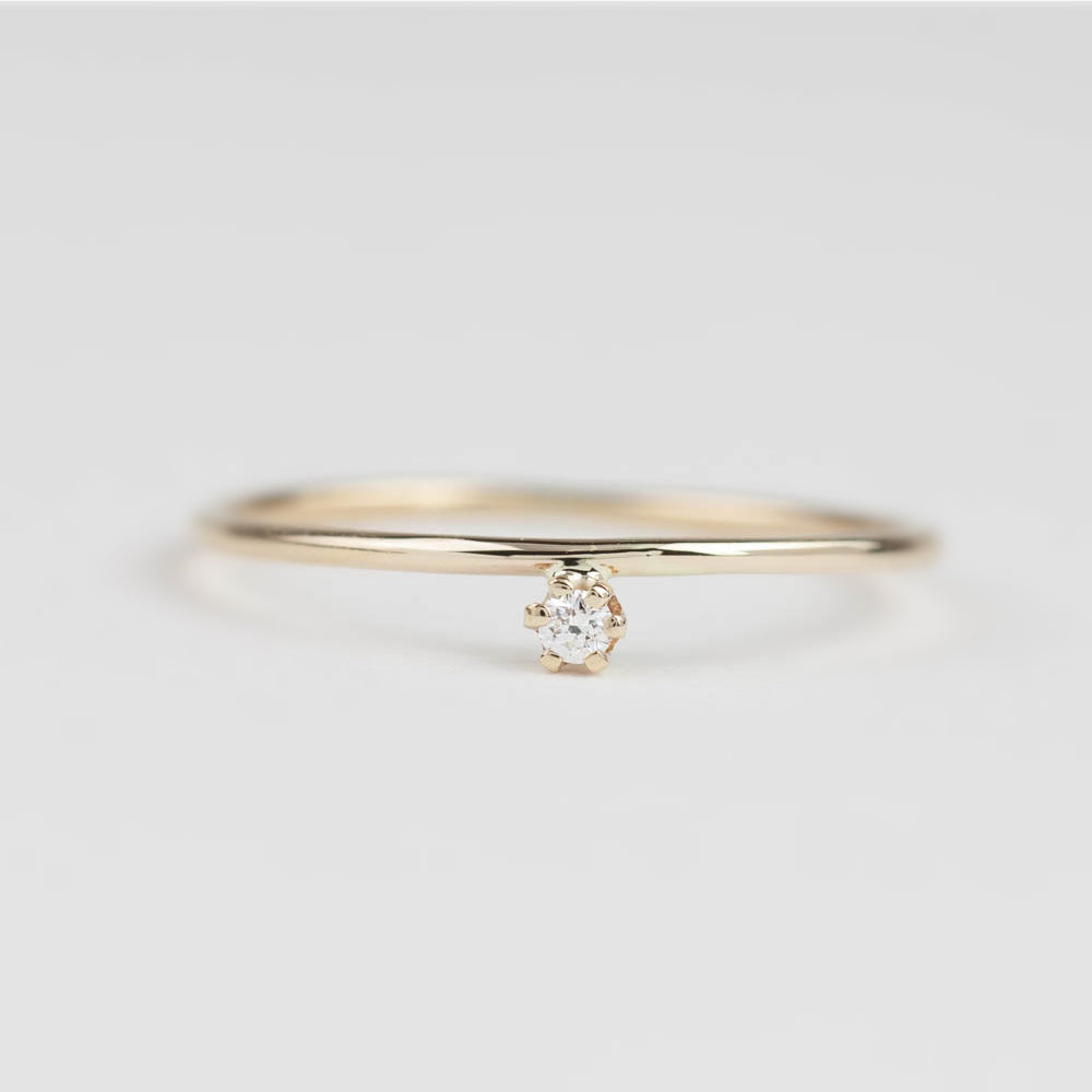 Gold Streaks Diamond Ring – Envero