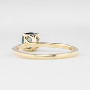 【一点物】サラリング ・0.81ct・加熱モンタナ産ティールブルーサファイア・K14YG