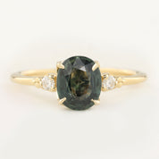 Estel Ring - 1.93ct Green Sapphire (One of a kind)