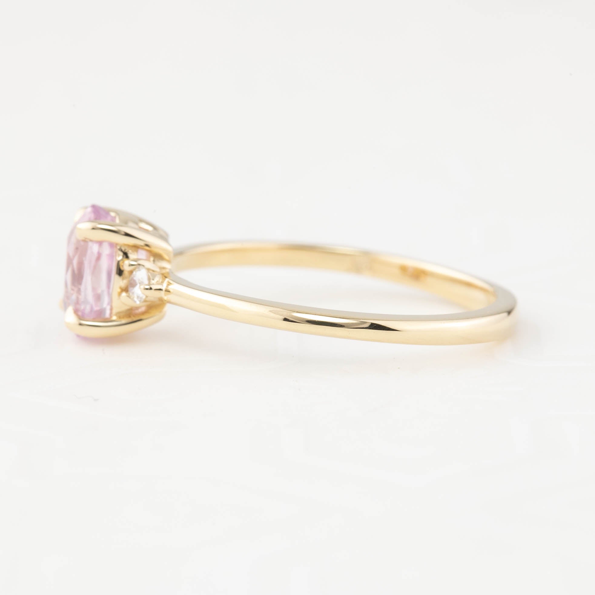 Emilie Ring - 1.38ct Light Pink Sapphire (One of a kind)