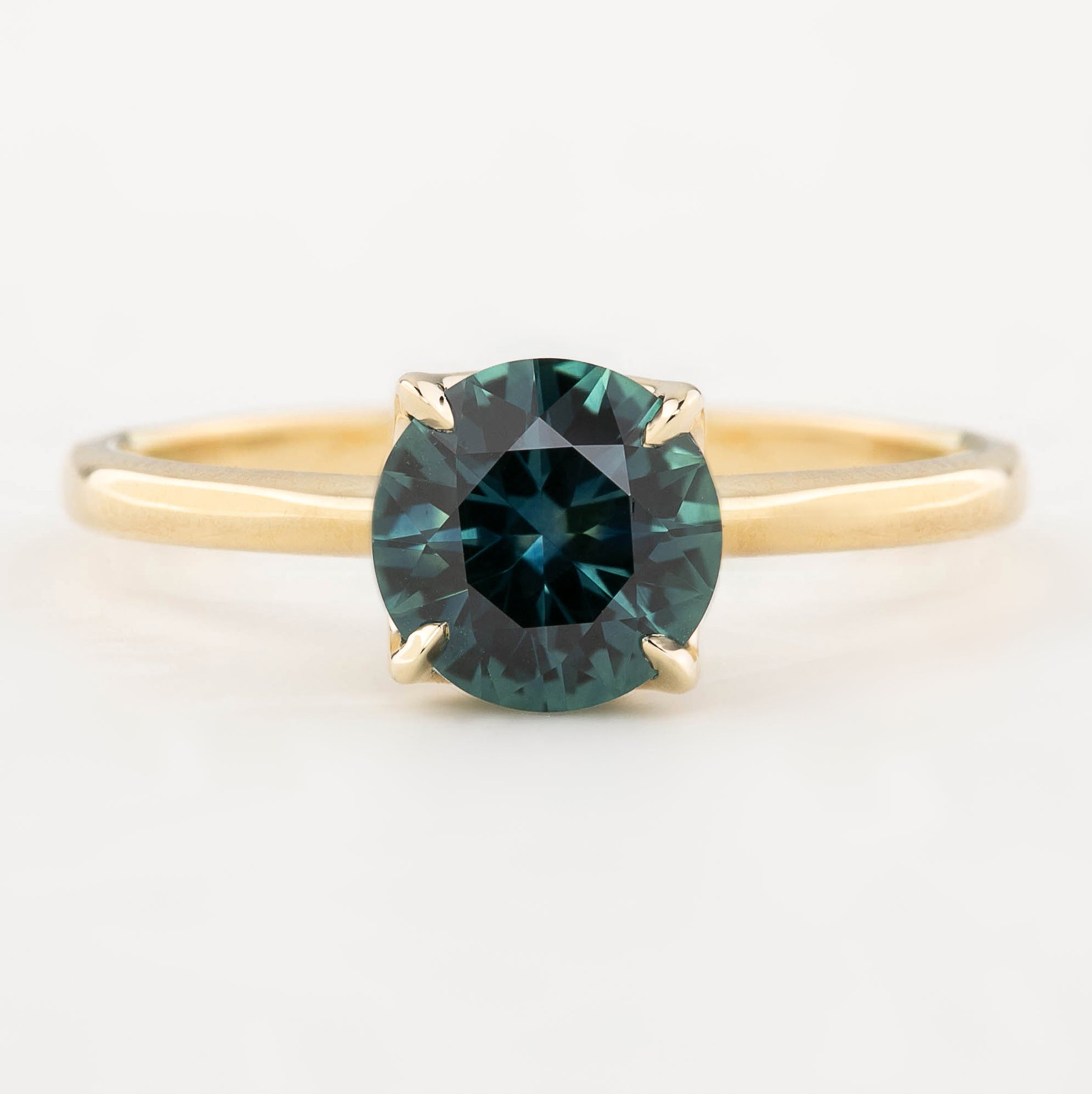 Sara Ring - 1.41ct Green Montana Sapphire (One of a kind)
