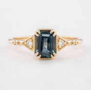 Agatha Ring - 1.23ct Montana Sapphire (One of a kind)