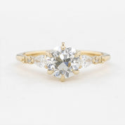 Estel Fleur Petal Setting (Round cut)