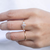 マディソンリング　ローズカットダイヤモンド　0.56ct