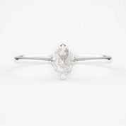 【一点物】アリスリング枠　オーバルローズカットダイヤモンド　0.26ct