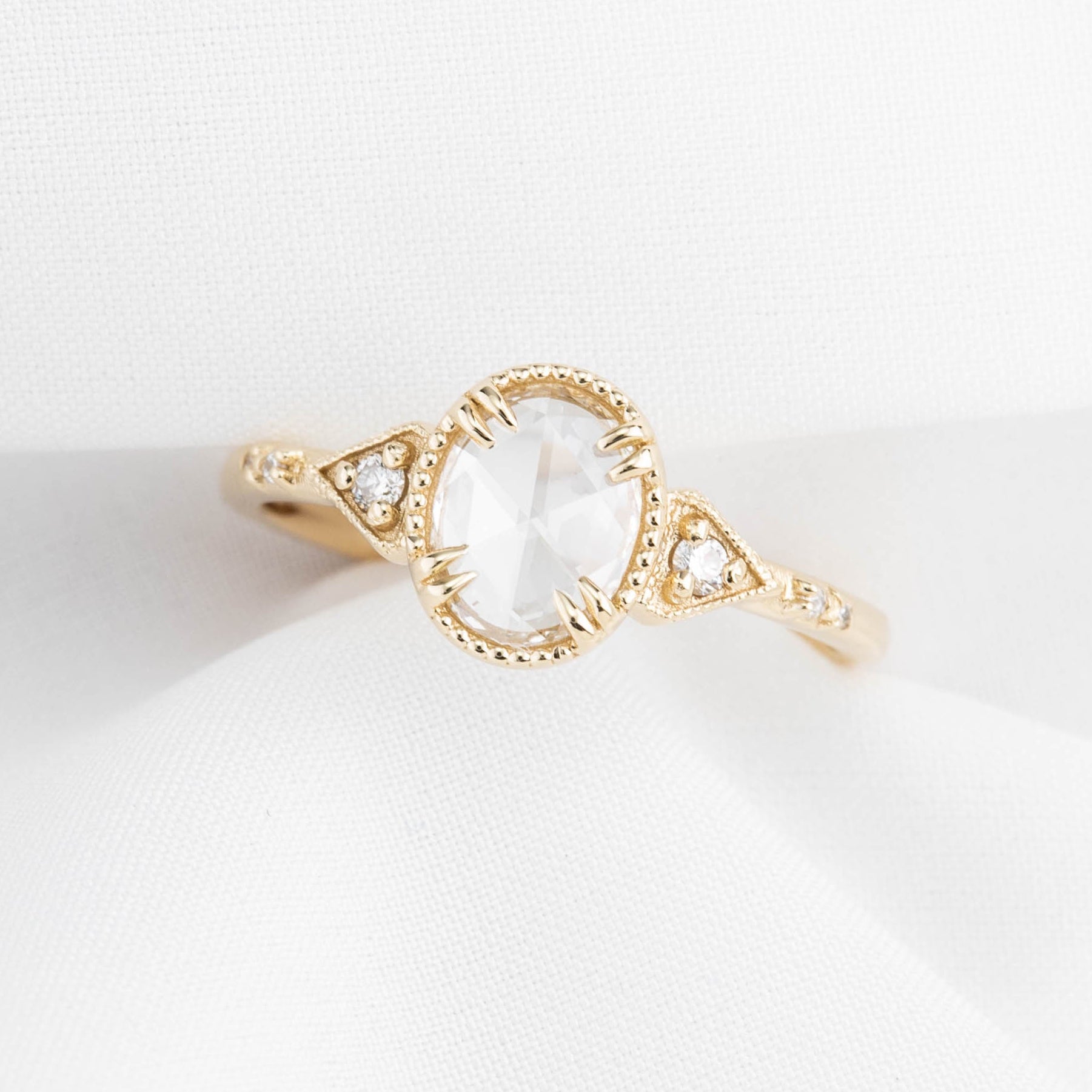 エステルリング ・1.00ct・ダイヤモンド・K14YG
