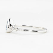 Celeste Ring, 0.62ct Montana Sapphire