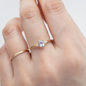 Estel Ring, 0.40ct Unheated Sapphire