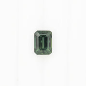 1.40ct Emerald Cut Green Queensland Sapphire
