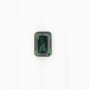 1.25ct Emerald Cut Green Queensland Sapphire