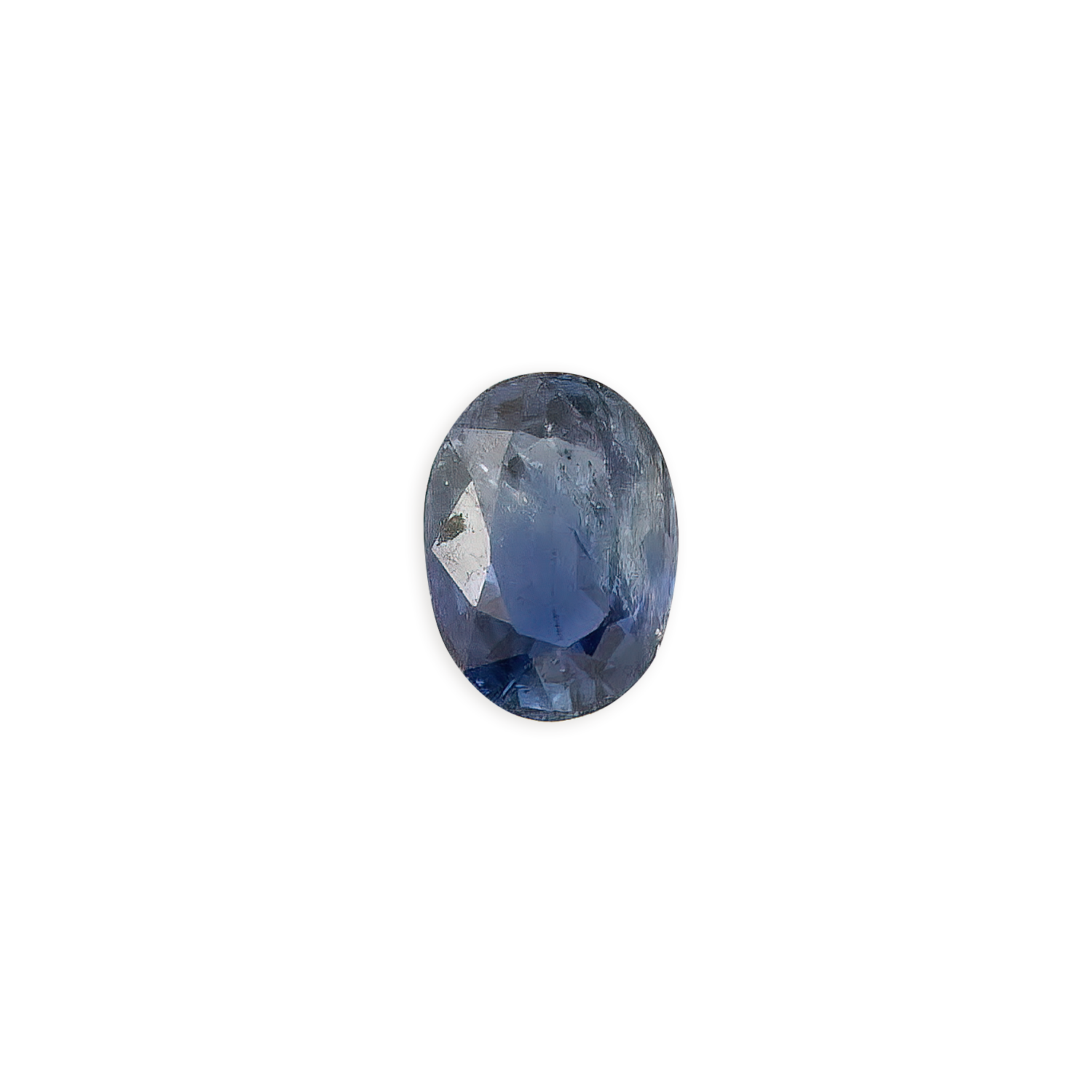 1.42ct Oval Cut Unheated Blue Sapphire