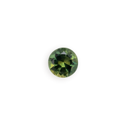 1.04ct Round Parti Green Yellow Queensland Sapphire SR135