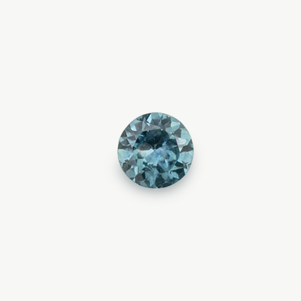 1.07ct Round Cut Teal Blue Montana Sapphire SR239