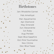 Birthstone Star Charm (Add-ons)