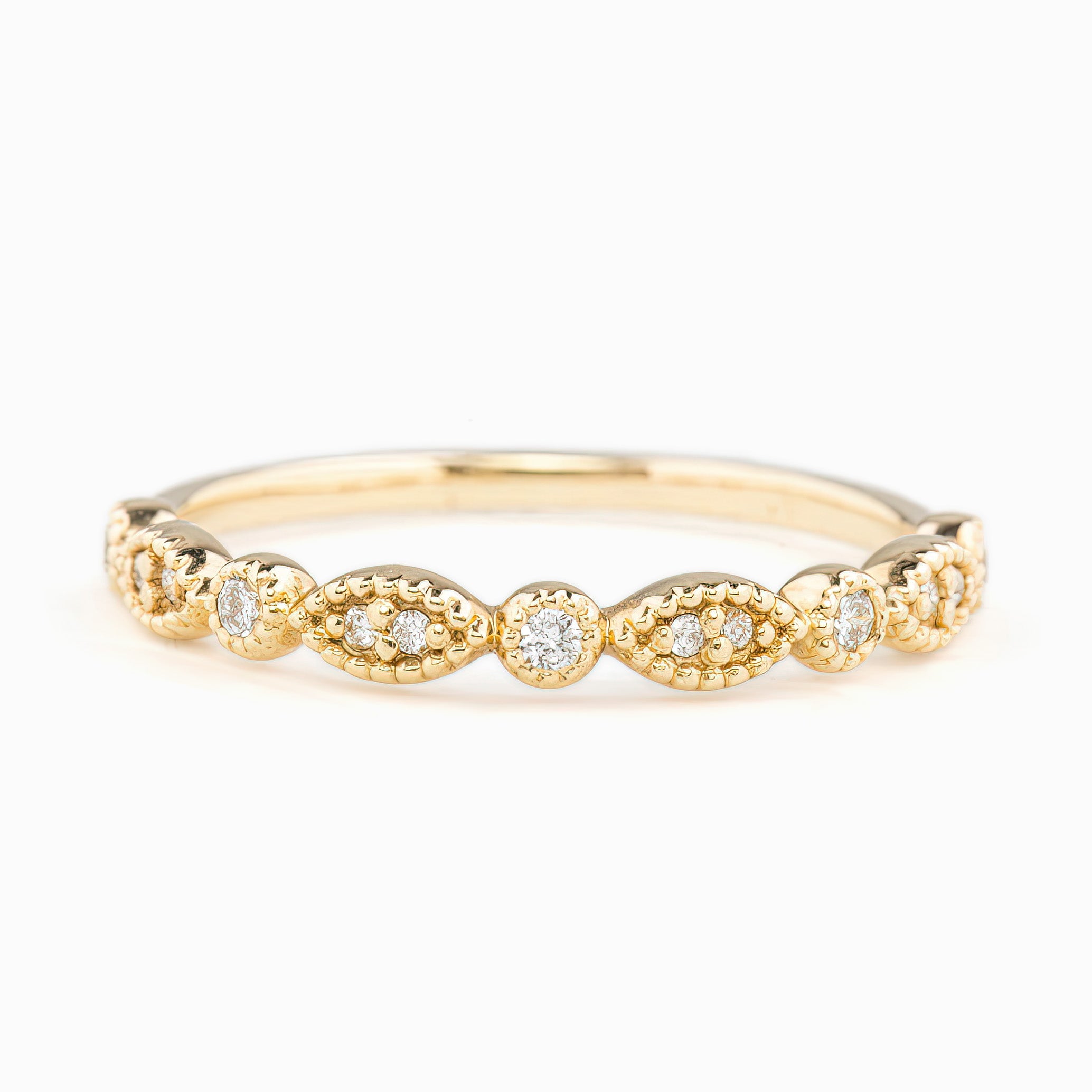 Tia Half-Eternity Ring (Large)